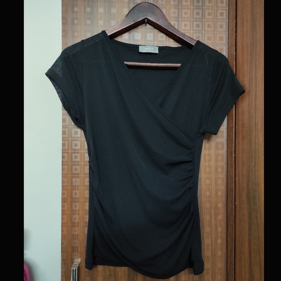 Mesh Wrap Style Top - Picture 8 of 8